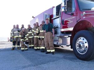 Fire Dept volunteers